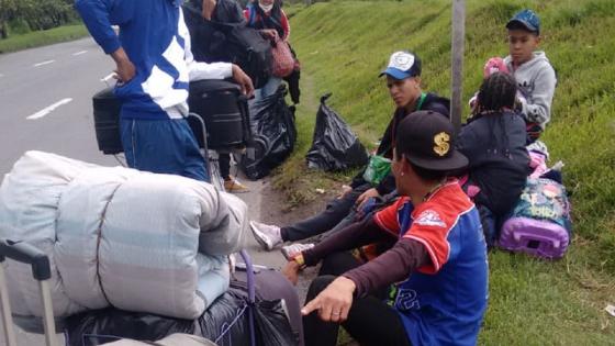 Venezolanos en Bogotá