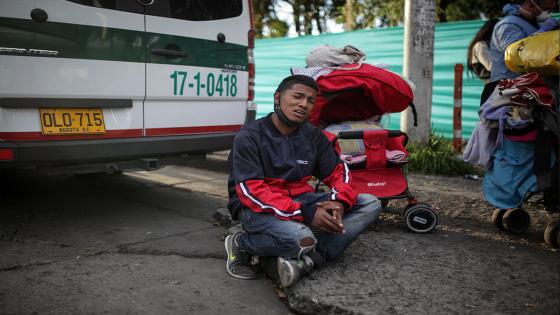 Cientos de venezolanos regresan a pie a su país expulsados de su hogar adoptivo después de que se declaró una cuarentena para contener el coronavirus.  Foto: Juancho Torres/ Anadolu