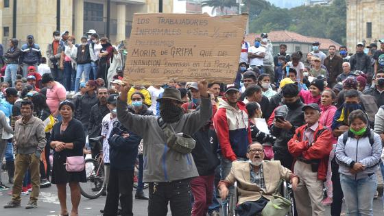 Venezolanos en Bogotá