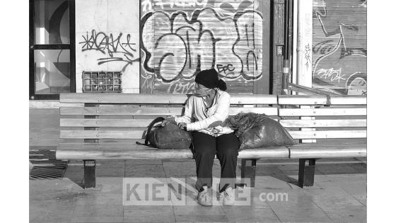 Este es el panorama diario en algunas calles del centro de Bogotá durante la cuarentena.  Foto: Andrés Lozano/ KienyKe.com
