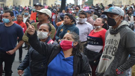 Venezolanos en Bogotá