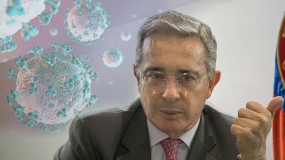 Uribe tiene coronavirus