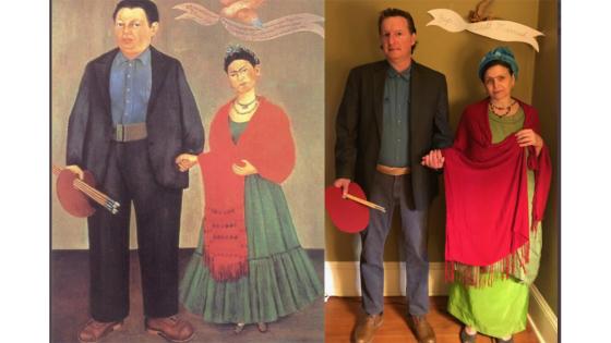 #gettymuseumchallenge: Frida Khalo y Diego Rivera.