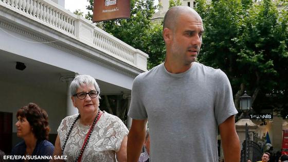 Pep Guardiola madre coronavirus