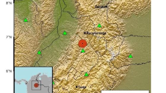 Sismo en Santander Sismo en Santander