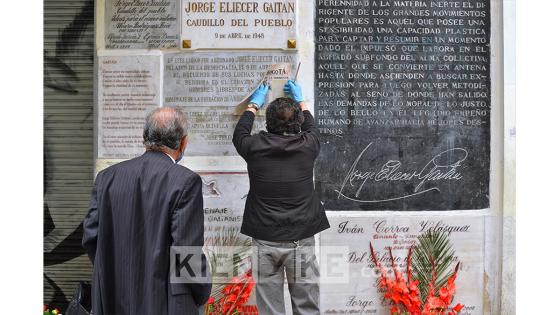 Este jueves 9 de abril de 2020 se cumplen 72 años de aquel suceso que dejaría marcado a este país para toda la vida.  Foto: Andrés Lozano/ KienyKe.com