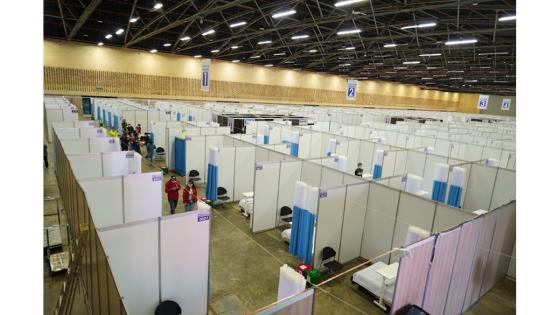 "Todo el equipo necesario para operar ya está listo y hoy mismo Corferias empieza a funcionar" sostuvo la alcaldesa. 