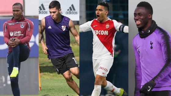 Futbolistas colombianos en el exterior