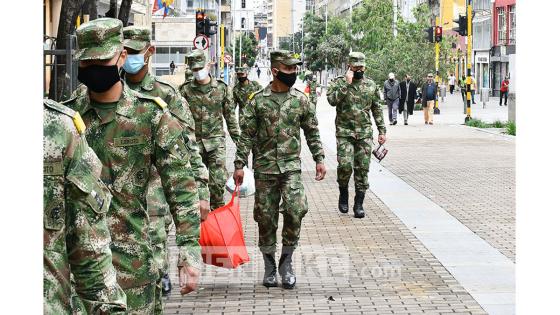Día del Trabajo en Bogotá en tiempos de Coronavirus.  Foto: Andrés Lozano
