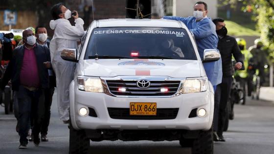 Bogotá amaneció este jueves con cinco nuevas zonas en alerta naranja por la pandemia de COVID-19, sectores que estarán bajo vigilancia epidemiológica para frenar la cadena de contagios en la capital colombiana donde están 4.685 de los 12.930 casos del país.  Foto: Carlos Ortega - EFE