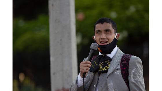 La situación de estos músicos es "más que difícil", ya que no se les ha permitido trabajar, como a miles de trabajadores en el sector de la economía informal, desde la declaración de la cuarentena contra el coronavirus.   Foto: Juan David Gallego - Anadolu 