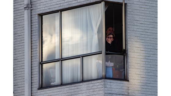 La situación de estos músicos es "más que difícil", ya que no se les ha permitido trabajar, como a miles de trabajadores en el sector de la economía informal, desde la declaración de la cuarentena contra el coronavirus.   Foto: Juan David Gallego - Anadolu 