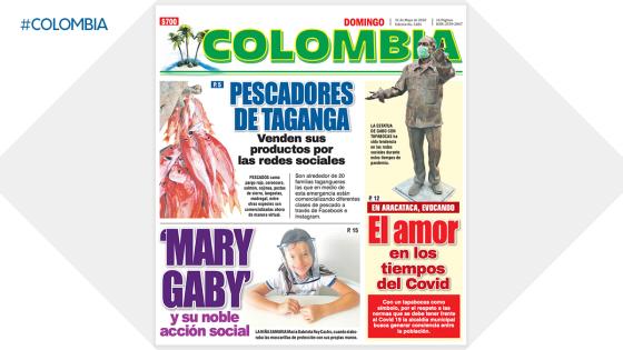 Ajá y qué Santa Marta se suma a la campaña Colombia y modifica su portada de este 31 de mayo de 2020. Ajá y qué Santa Marta se suma a la campaña Colombia y modifica su portada de este 31 de mayo de 2020.