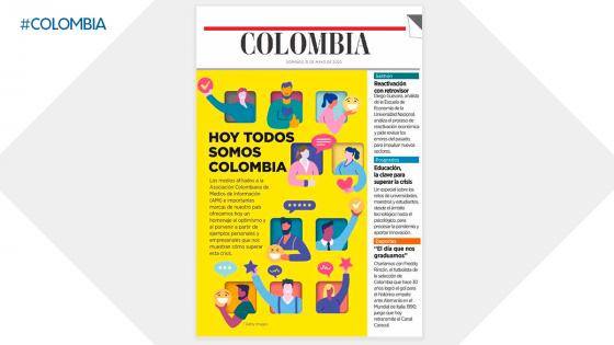 Diario El Espectador hoy se identifica como COLOMBIA.