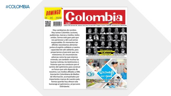 La Opinión hace parte de los medios que envían un mensaje de esperanza a COLOMBIA. La Opinión hace parte de los medios que envían un mensaje de esperanza a COLOMBIA.