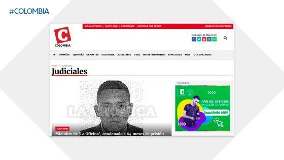 La Crónica modificó su logo este 31 de mayo de 2020 y es parte de la campaña COLOMBIA. La Crónica modificó su logo este 31 de mayo de 2020 y es parte de la campaña COLOMBIA.