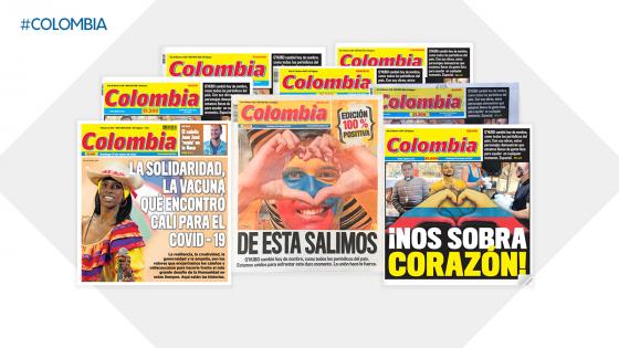 Q'Hubo también formó parte de la campaña COLOMBIA con sus ediciones a lo largo del país. 