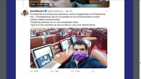 congresistas violan la cuarentena para asistir al Congreso congresistas violan la cuarentena para asistir al Congreso