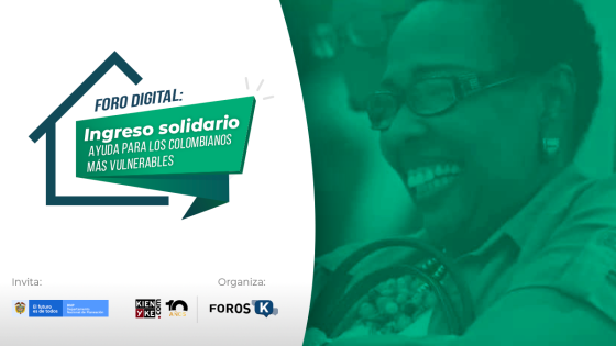 Foro digital Ingreso Solidario