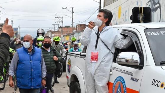 Estos son los barrios que tienen alerta naranja en Bogotá Estos son los barrios que tienen alerta naranja en Bogotá