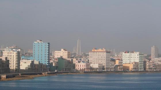Nube de polvo del Sahara, en Cuba