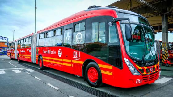 Nuevos buses TransMilenio