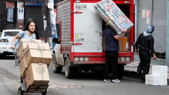 Se reactiva el transporte de elementos del comercio no esencial en Bogotá