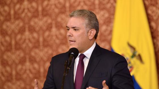 Presidente Duque agradece al Congreso trámite de la ley Gilma Jiménez