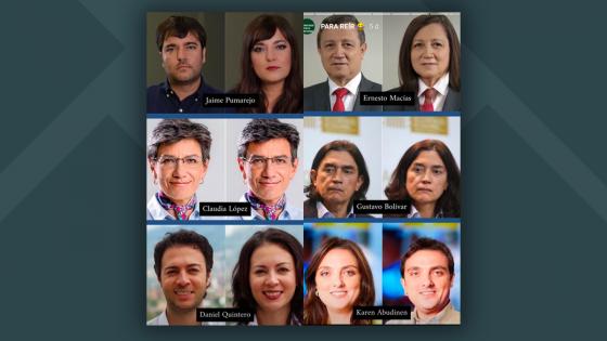 Así lucen los políticos colombianos con la aplicación 'FaceApp'