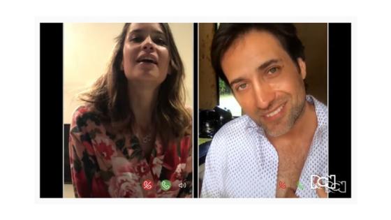 Estefania Godoy y Andrés Suárez