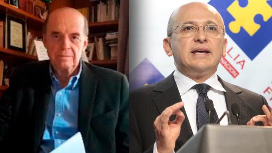 Exfiscal Montealegre pide investigar las "chuzadas" a Álvaro Leyva Exfiscal Montealegre pide investigar las "chuzadas" a Álvaro Leyva