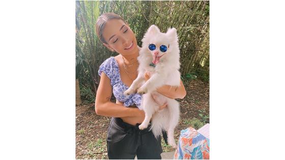 Luisa Fernanda con Milán Luisa Fernanda con Milán