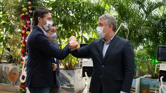 Gobierno entregó 50 ventiladores en Medellín para combatir el Covid-19 Gobierno entregó 50 ventiladores en Medellín para combatir el Covid-19