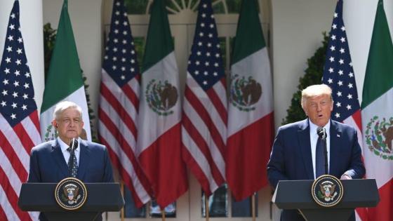 "La relación entre EE.UU. y México nunca había sido tan cercana": Trump