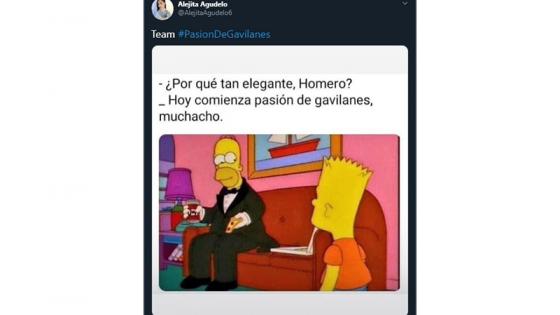 Meme de Pasión de Gavilanes.