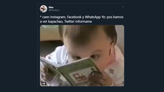 Meme caída de WhatsApp, Facebook e Instagram Meme caída de WhatsApp, Facebook e Instagram