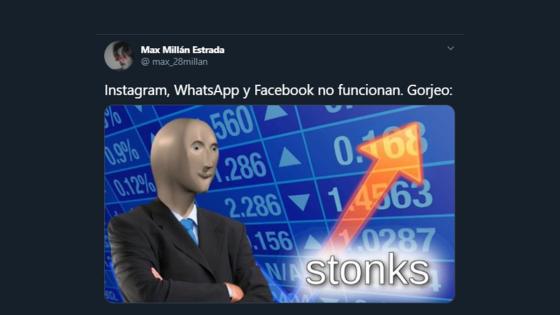 Meme caída de WhatsApp, Facebook e Instagram Meme caída de WhatsApp, Facebook e Instagram