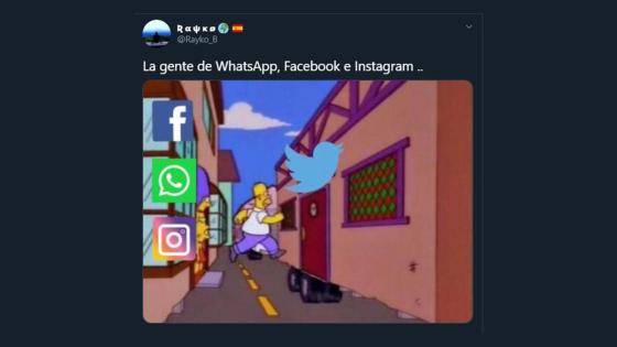 Meme caída de WhatsApp, Facebook e Instagram