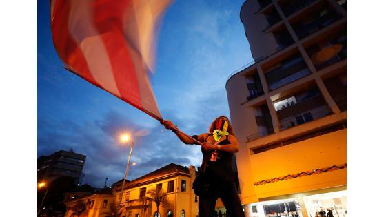 Marcha comunidad trans en Bogotá