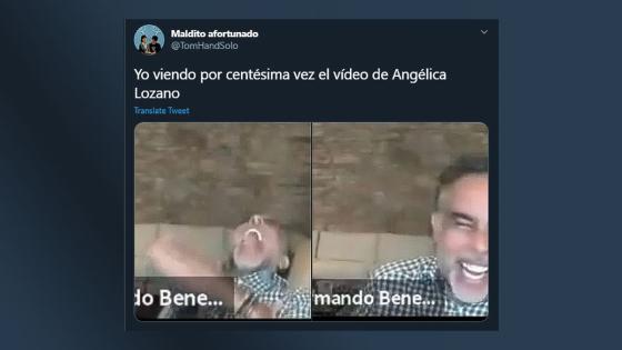 Meme de Ángelica Lozano.