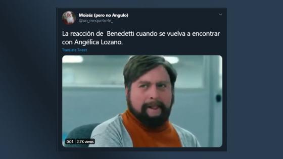 Meme de Ángelica Lozano.