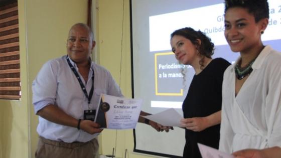 Así se vivió el taller de periodismo digital en Chocó Así se vivió el taller de periodismo digital en Chocó