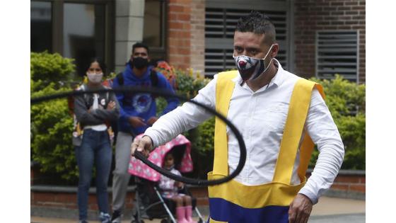 Circo callejero en Medellín