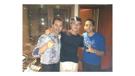 J Balvin, Jhonny Rivera y Andy Rivera