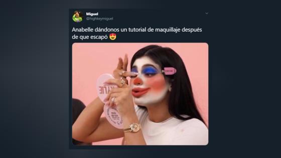 Meme de la desaparición de Anabelle.