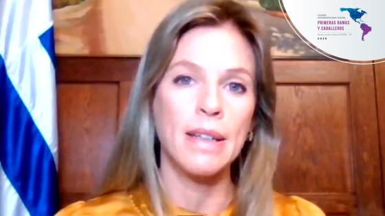 Lorena Ponce de León, Primera Dama de Uruguay