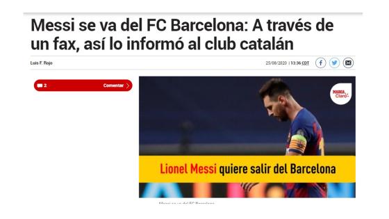 Marca, España.