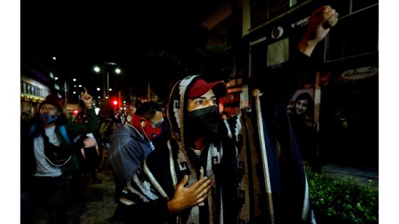 Manifestaciones en Bogotá