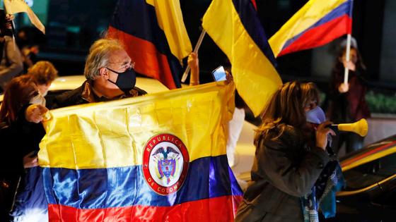 Manifestaciones en Bogotá