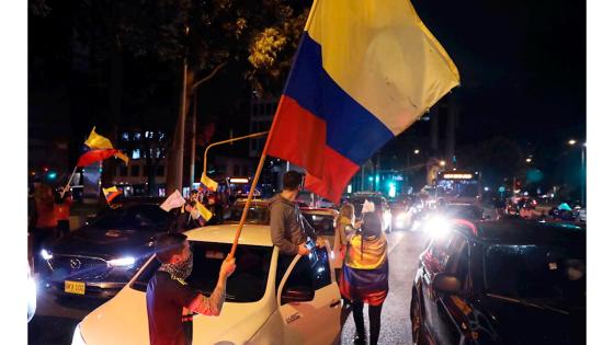 Manifestaciones en Bogotá